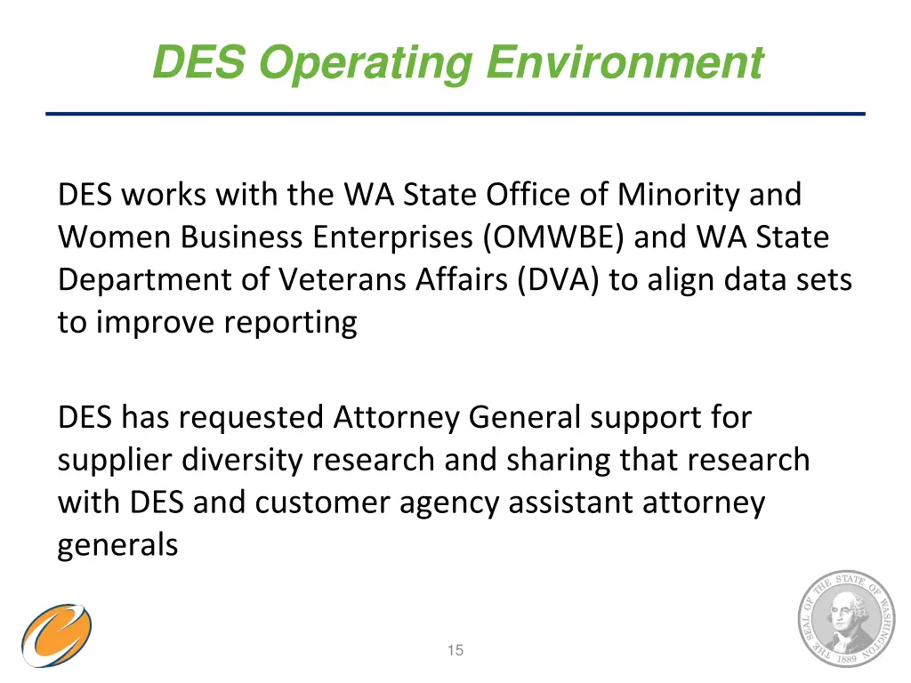 des operating environment