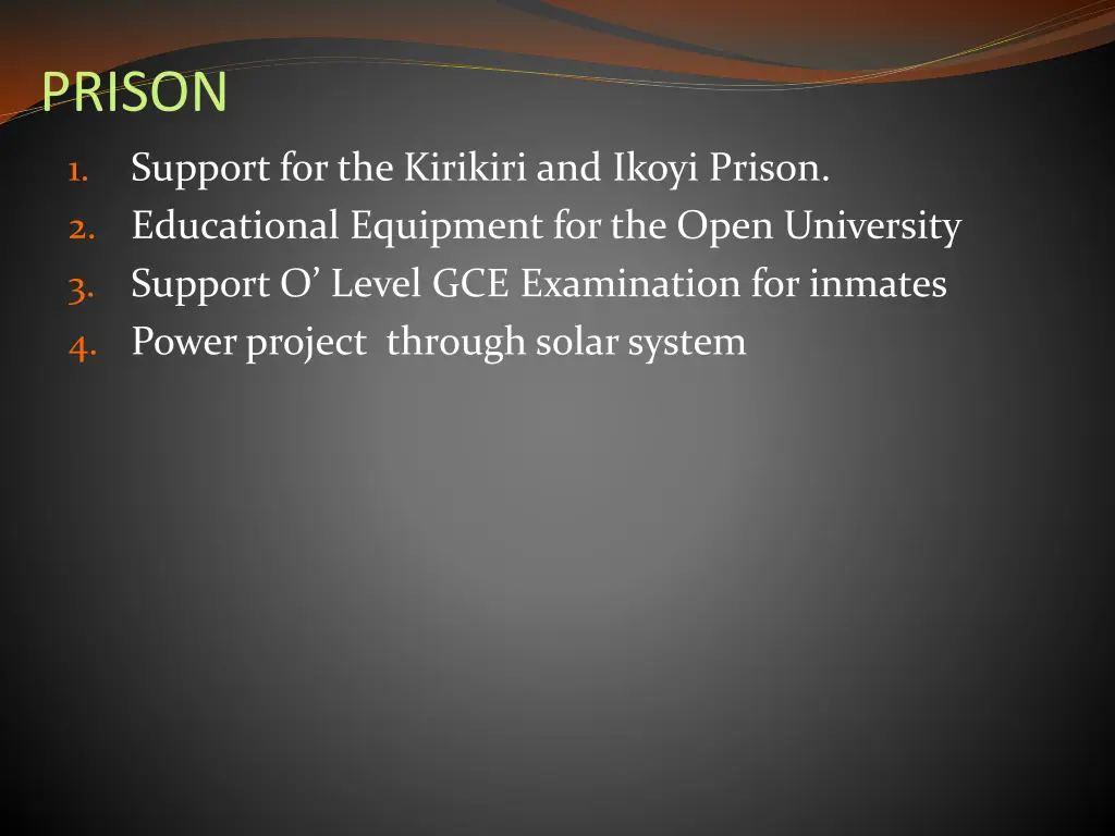 prison