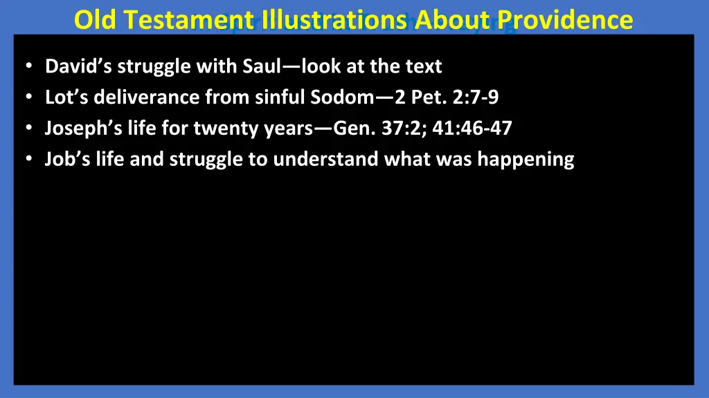 in spirit and in truth praying old testament 1