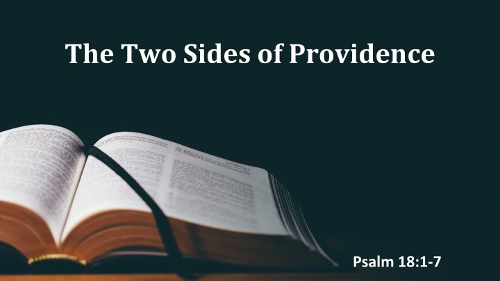 the two sides of providence