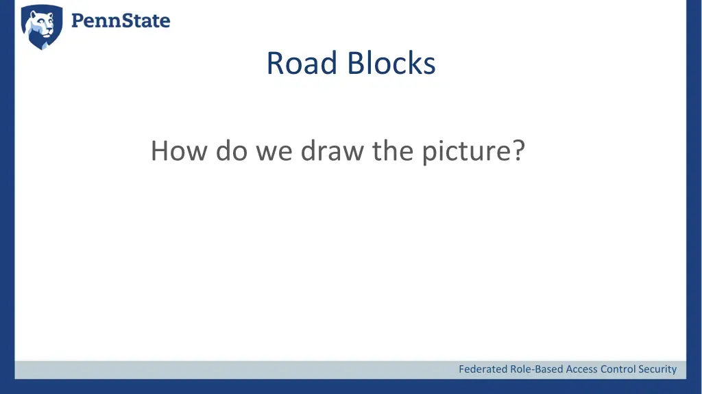 road blocks 1