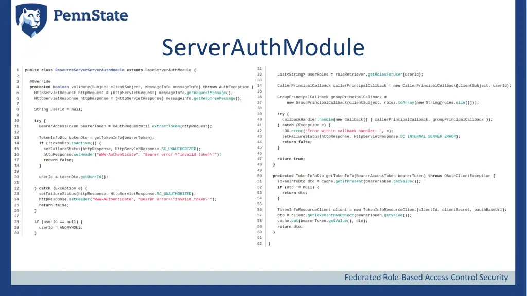 serverauthmodule
