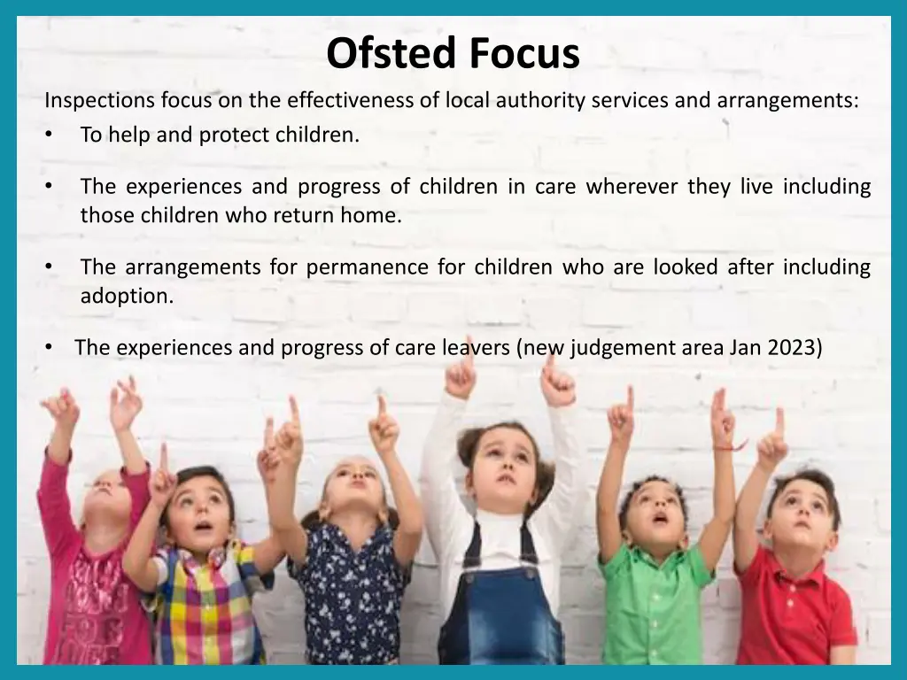 ofsted focus