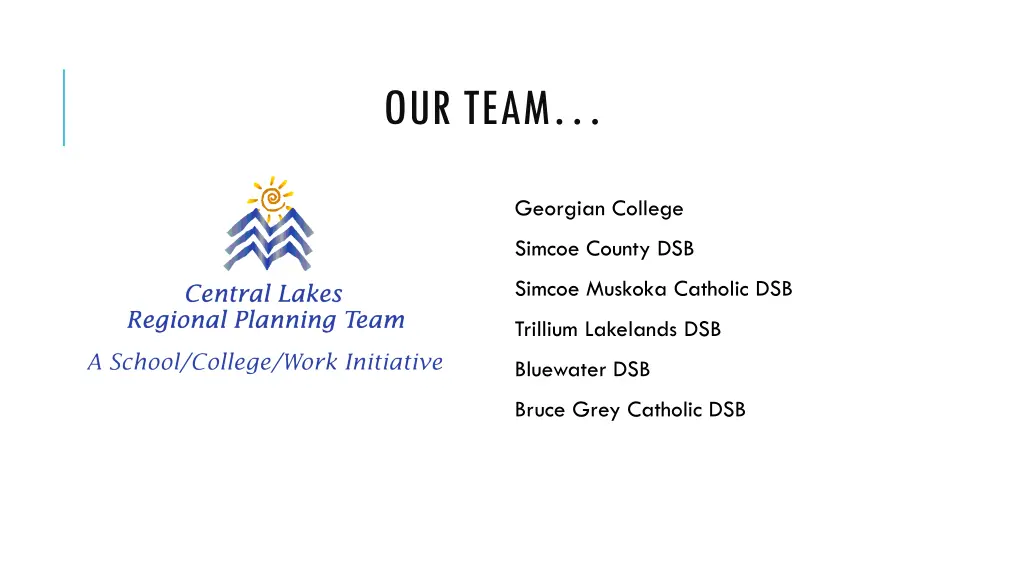 our team