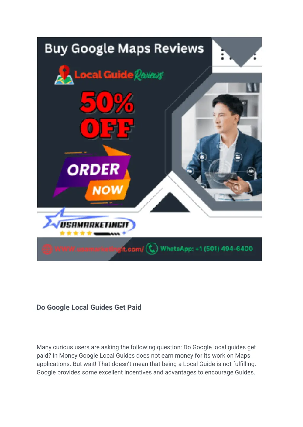 do google local guides get paid