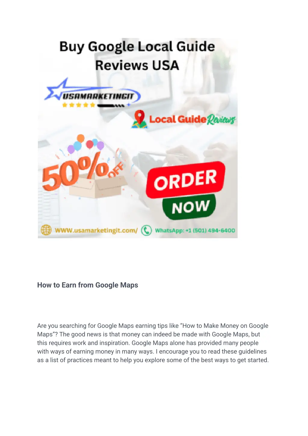 how to earn from google maps