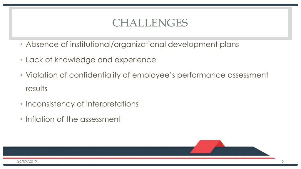 challenges