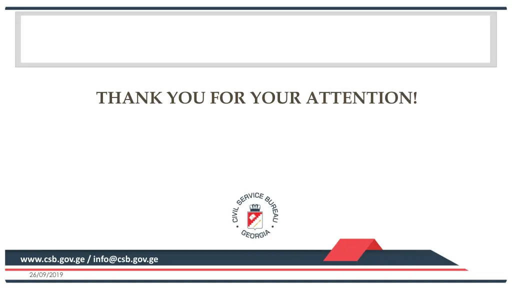 thank you for your attention