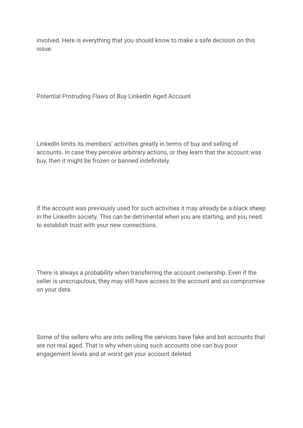 involved here is everything that you should know