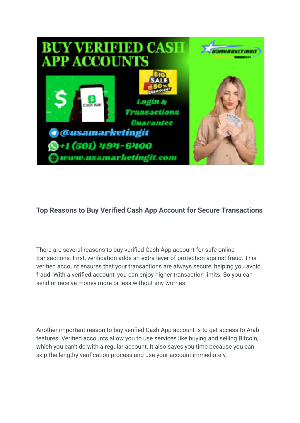 top reasons to buy verified cash app account