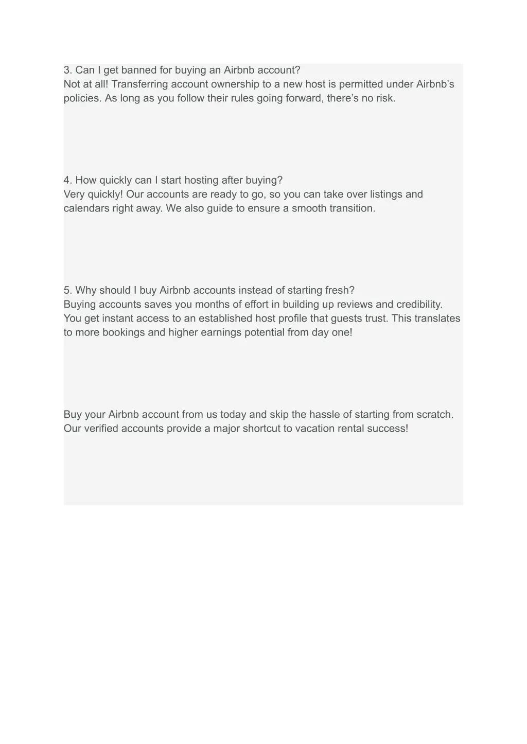 3 can i get banned for buying an airbnb account