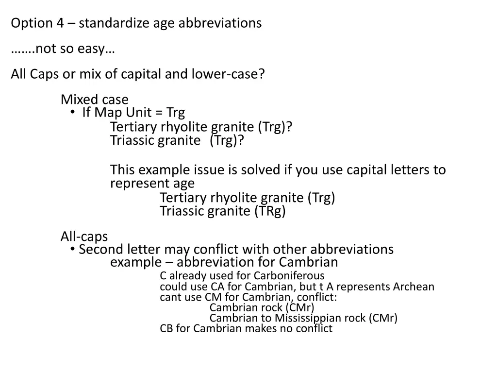 option 4 standardize age abbreviations