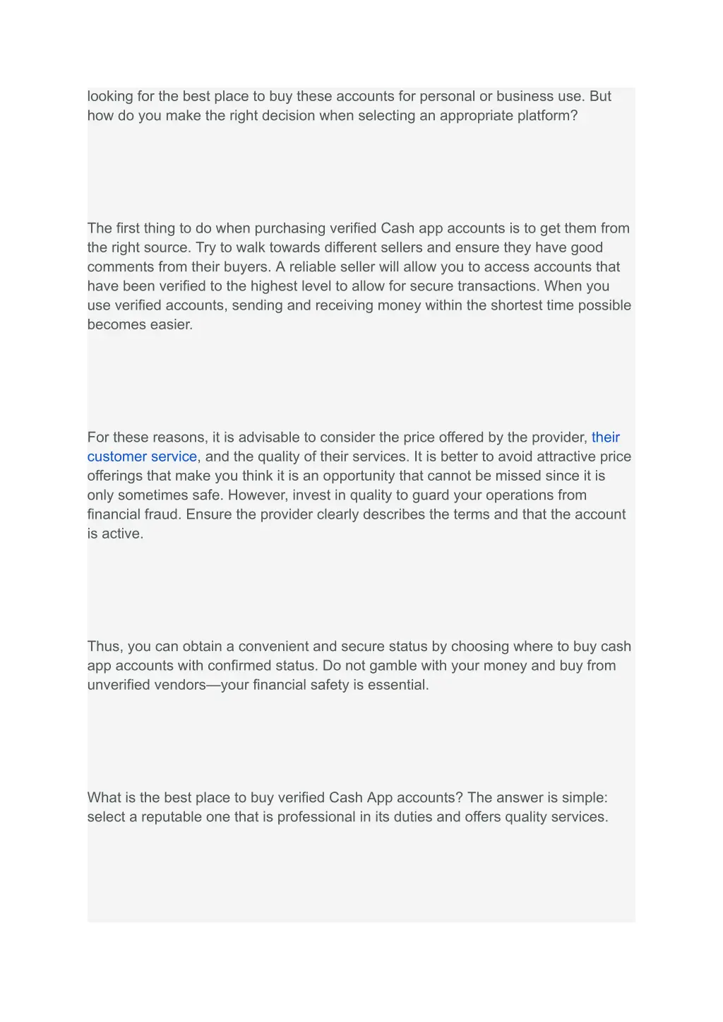 looking for the best place to buy these accounts