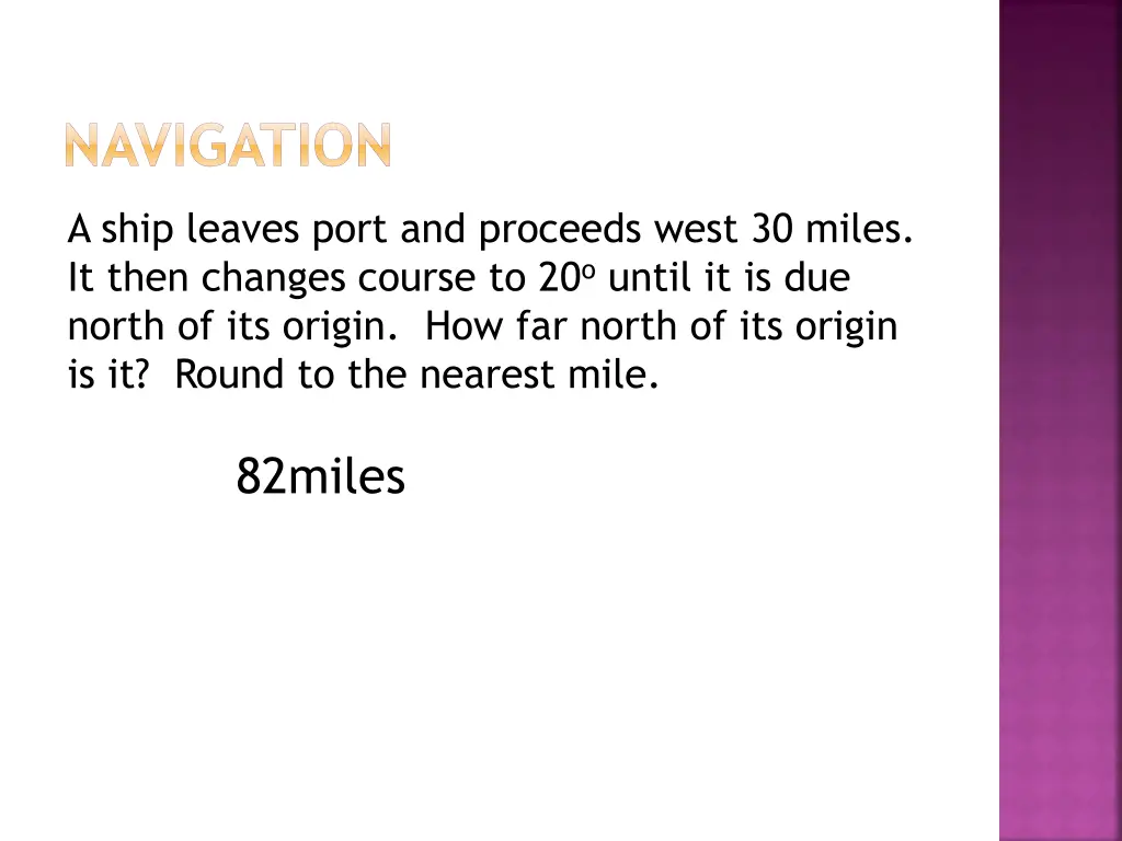 navigation 1