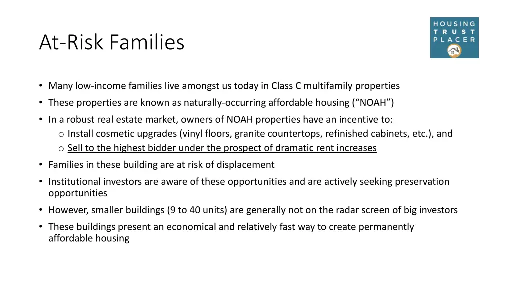 at risk families