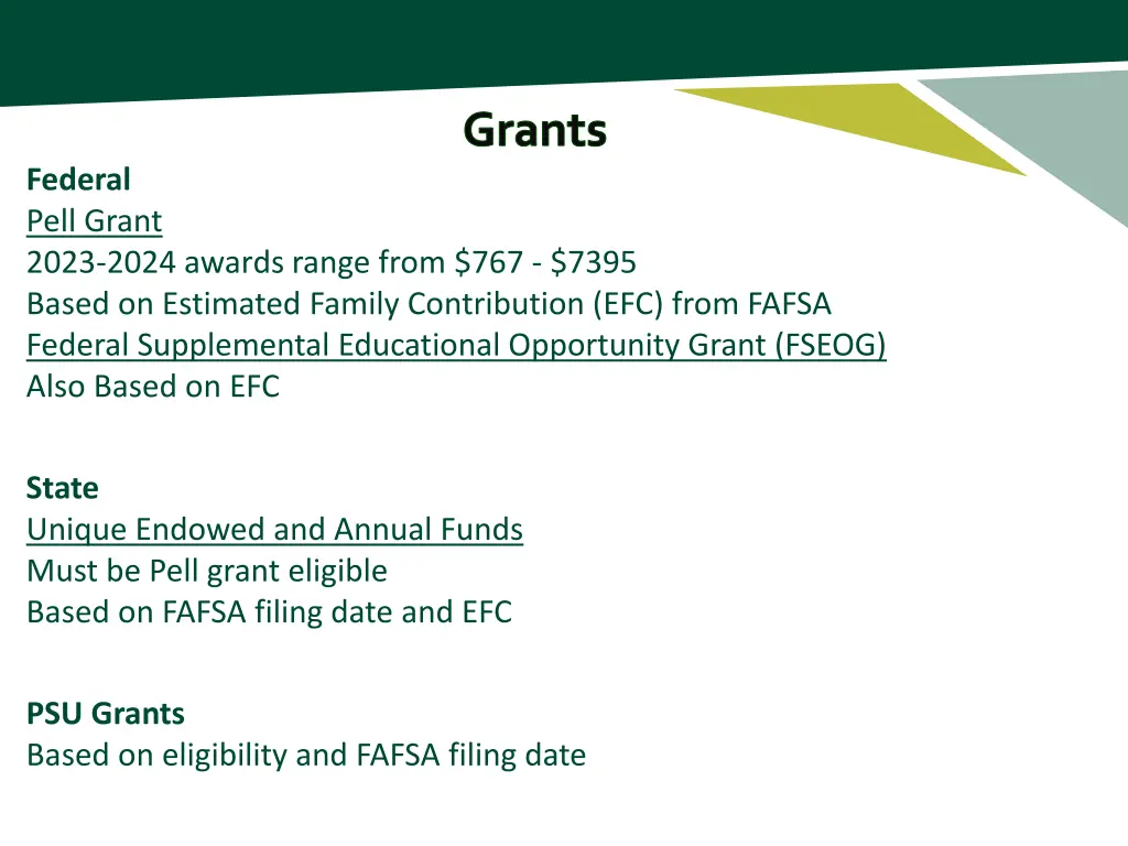 grants
