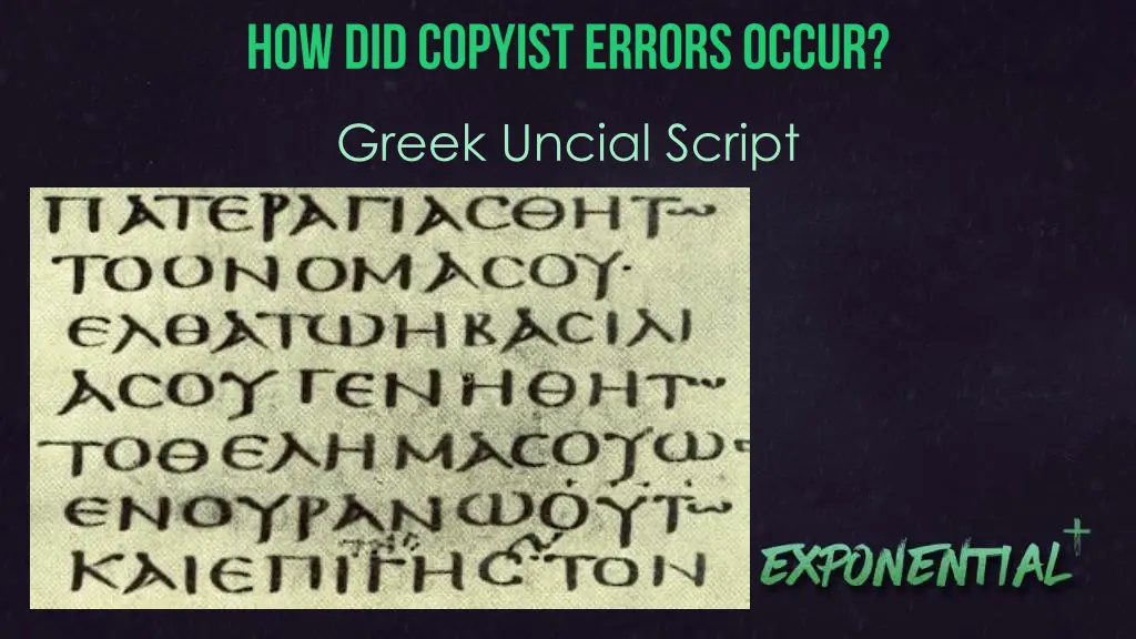 greek uncial script
