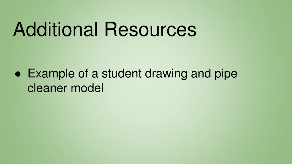 additional resources
