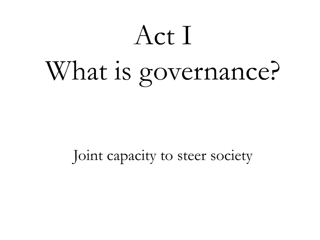 act i