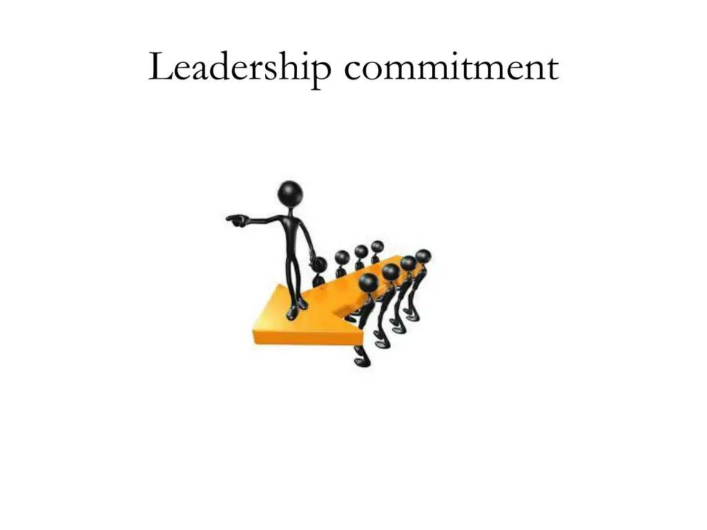 leadership commitment