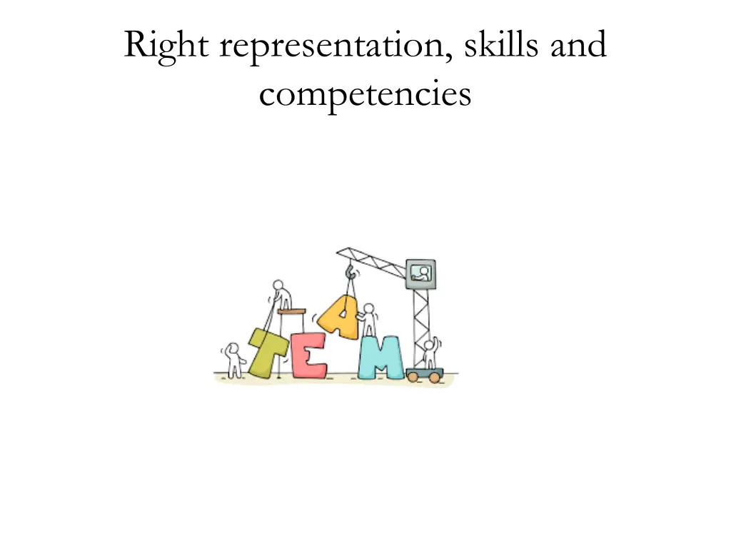 right representation skills and competencies