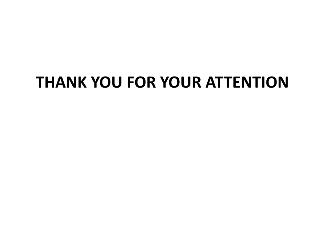 thank you for your attention