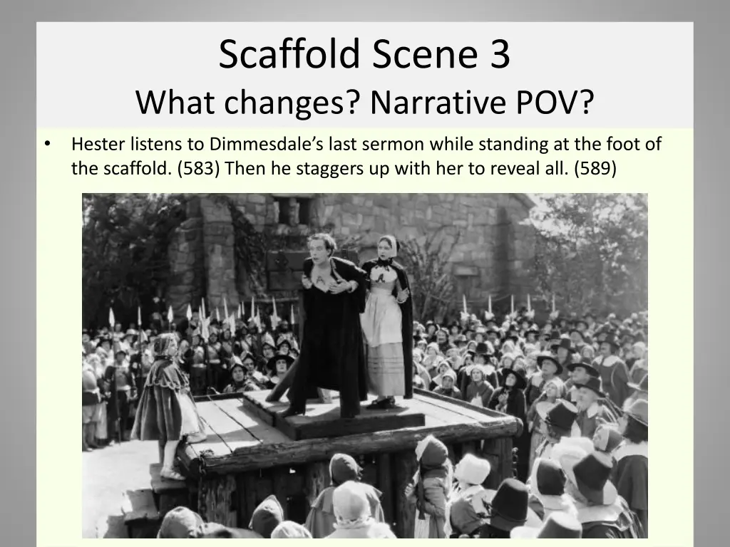 scaffold scene 3 what changes narrative pov