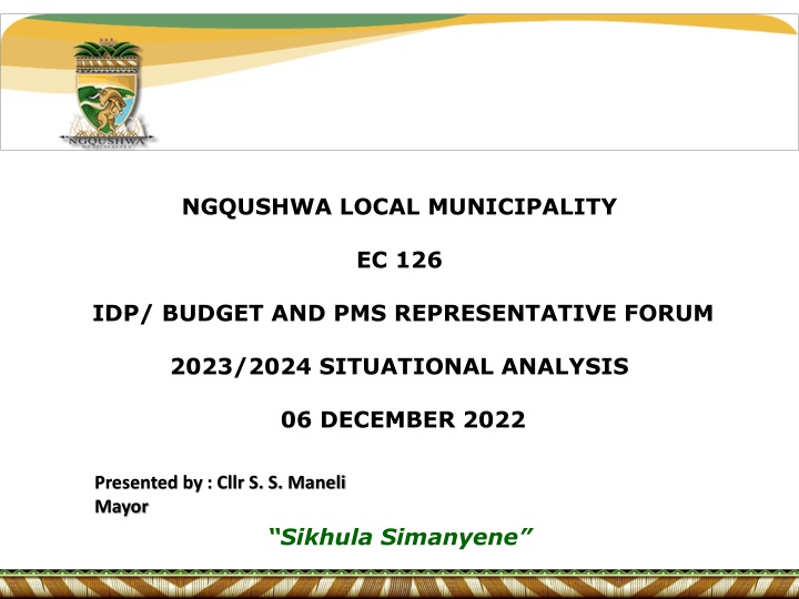 ngqushwa local municipality