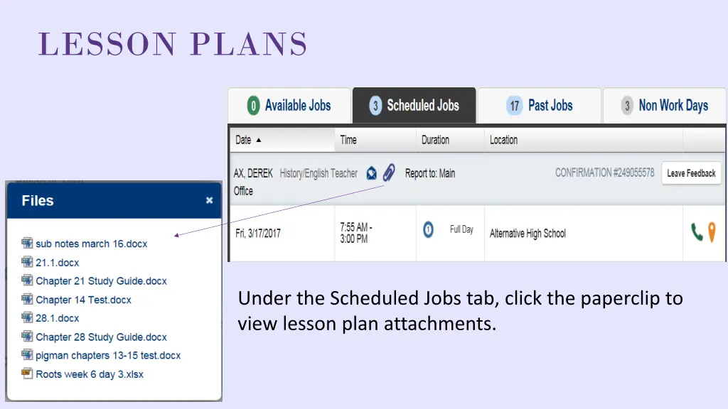 lesson plans