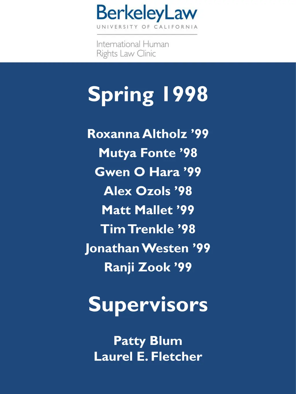 spring 1998