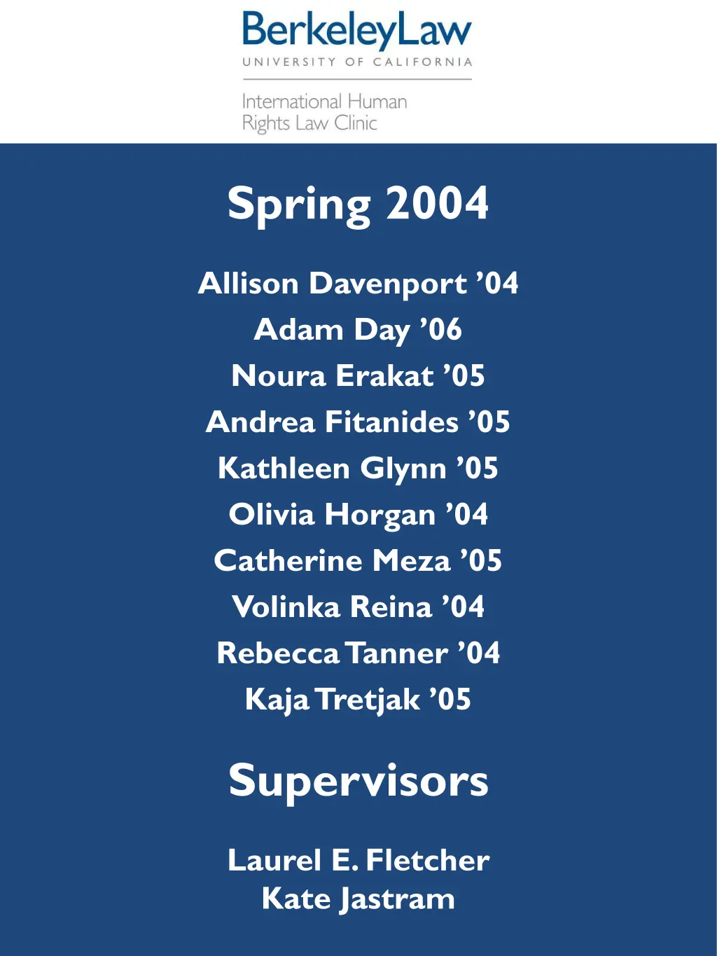 spring 2004