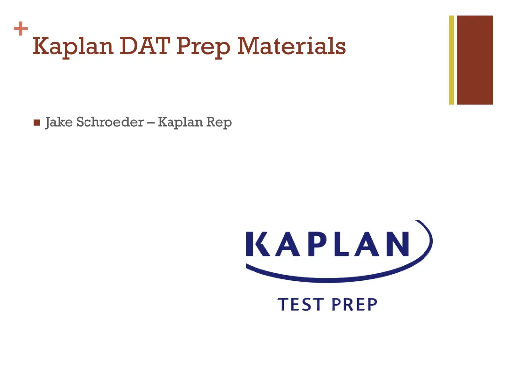 kaplan dat prep materials