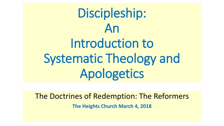 discipleship discipleship an an introduction