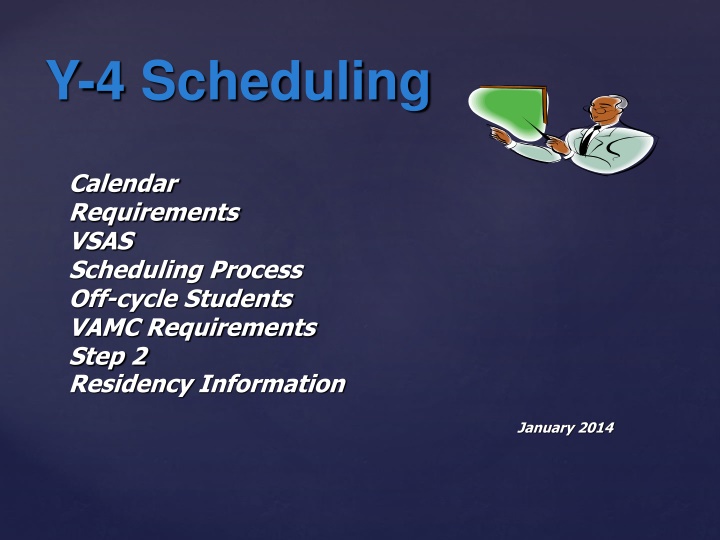 y 4 scheduling