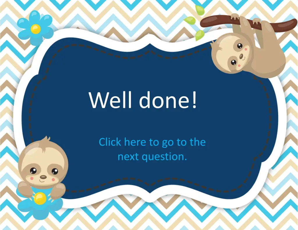well done