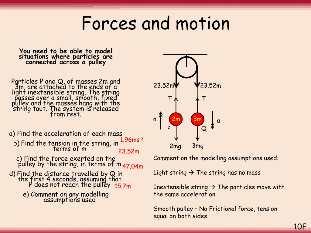 forces and motion 5