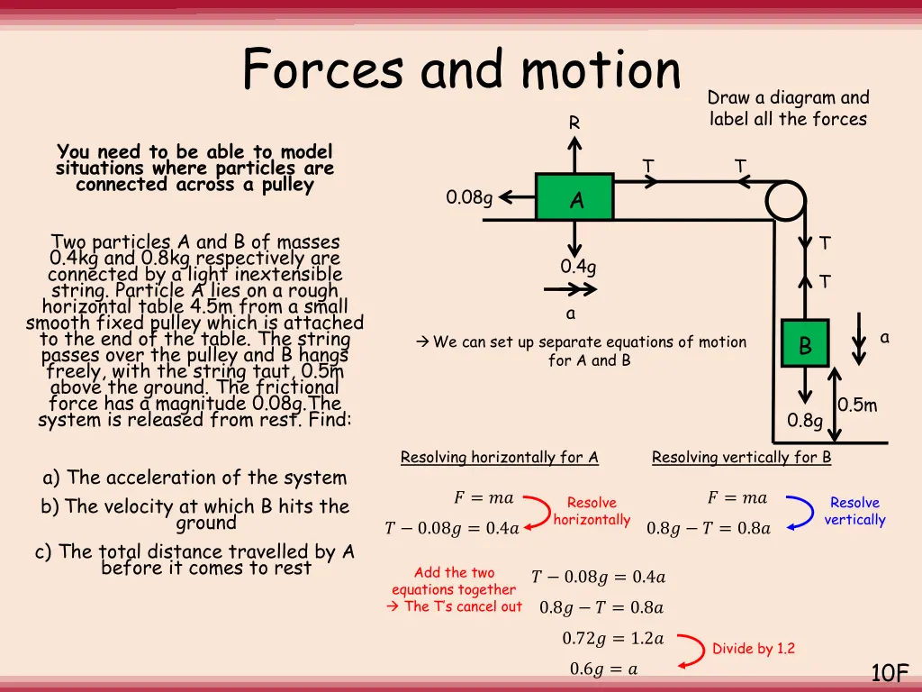 forces and motion 6