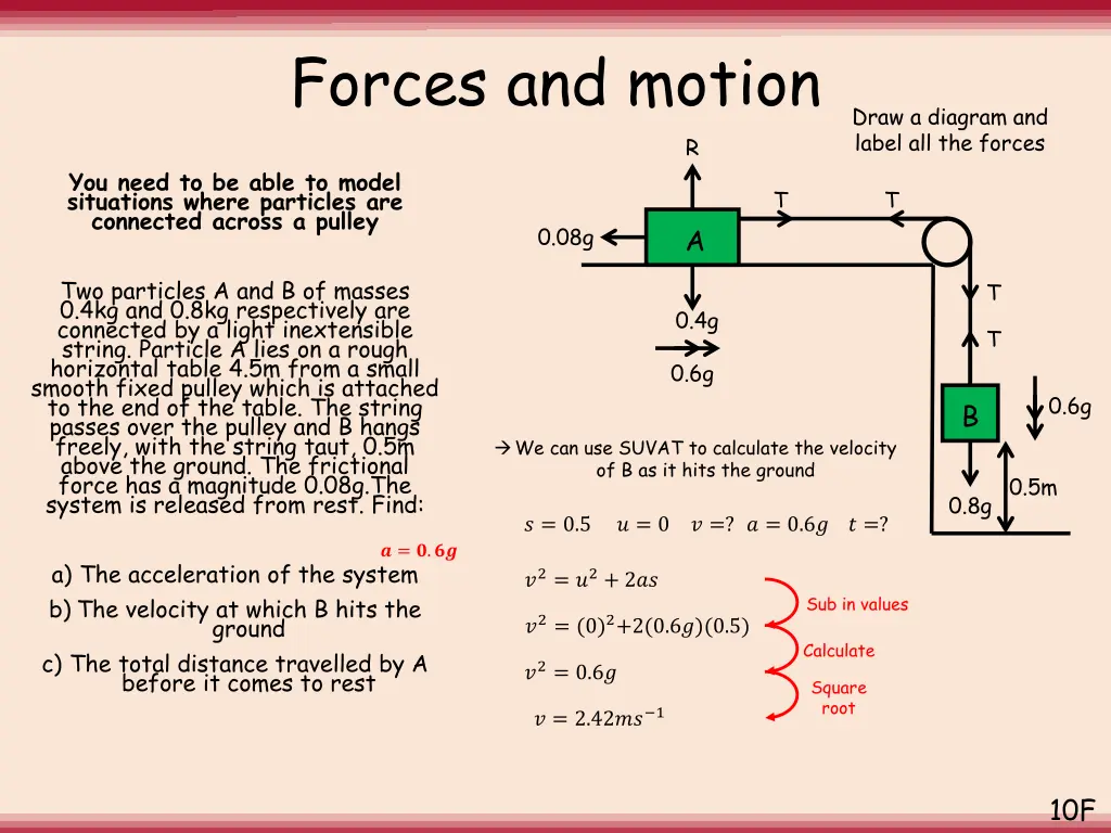 forces and motion 7