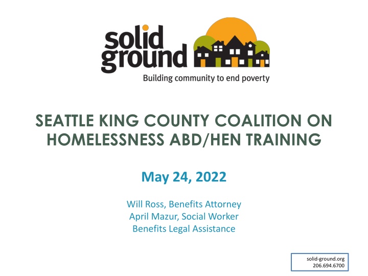 seattle king county coalition on homelessness