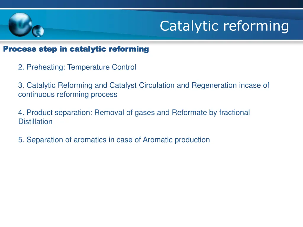 catalytic reforming 11