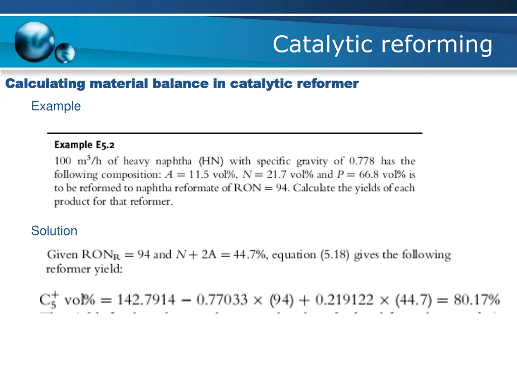 catalytic reforming 25