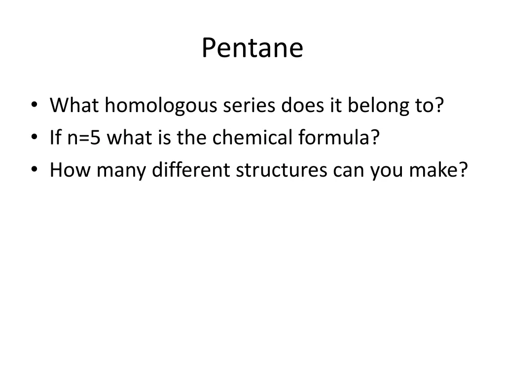 pentane