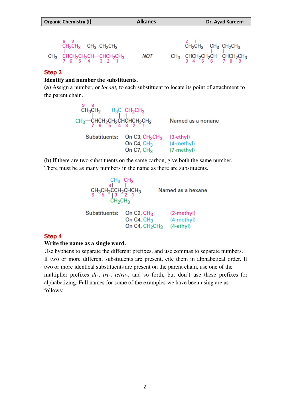 organicchemistry i 1