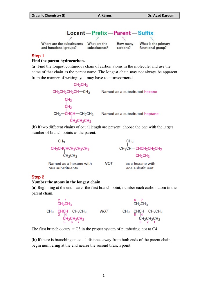 organicchemistry i