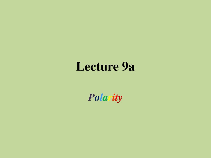 lecture 9a