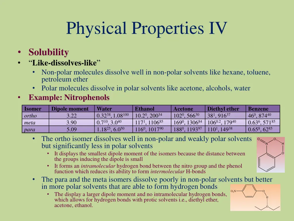 physical properties iv