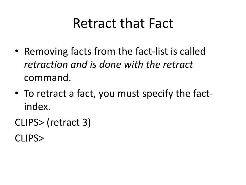 retract that fact