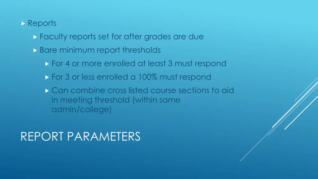 reports