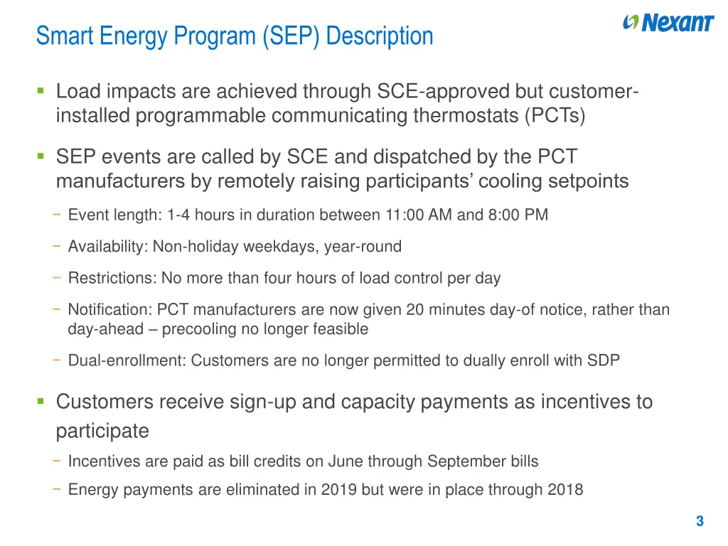 smart energy program sep description