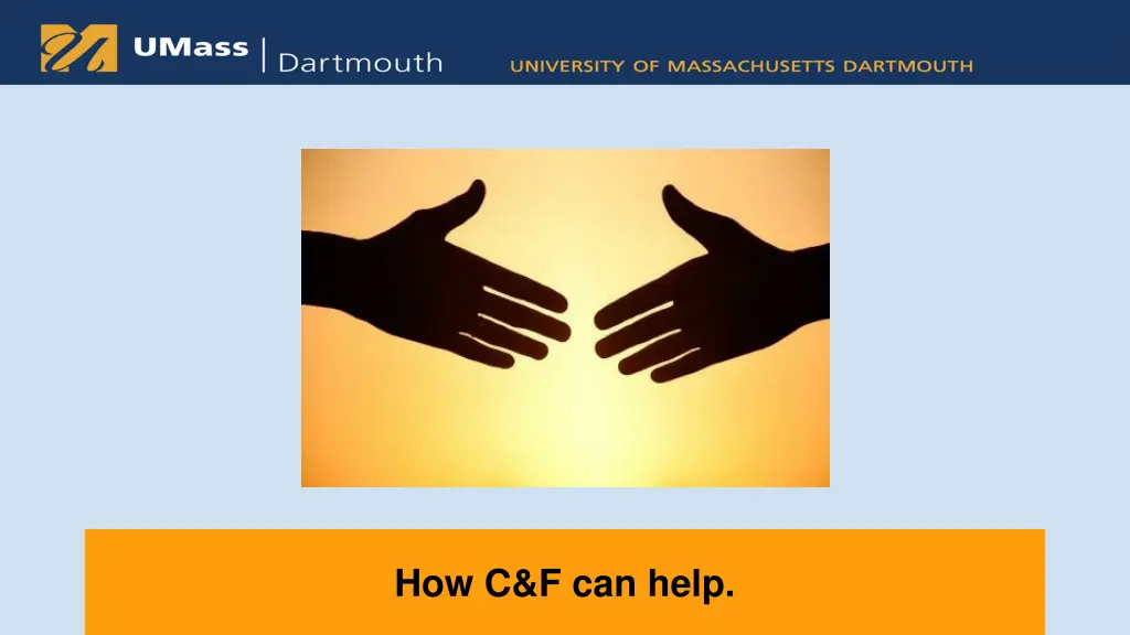 how c f can help